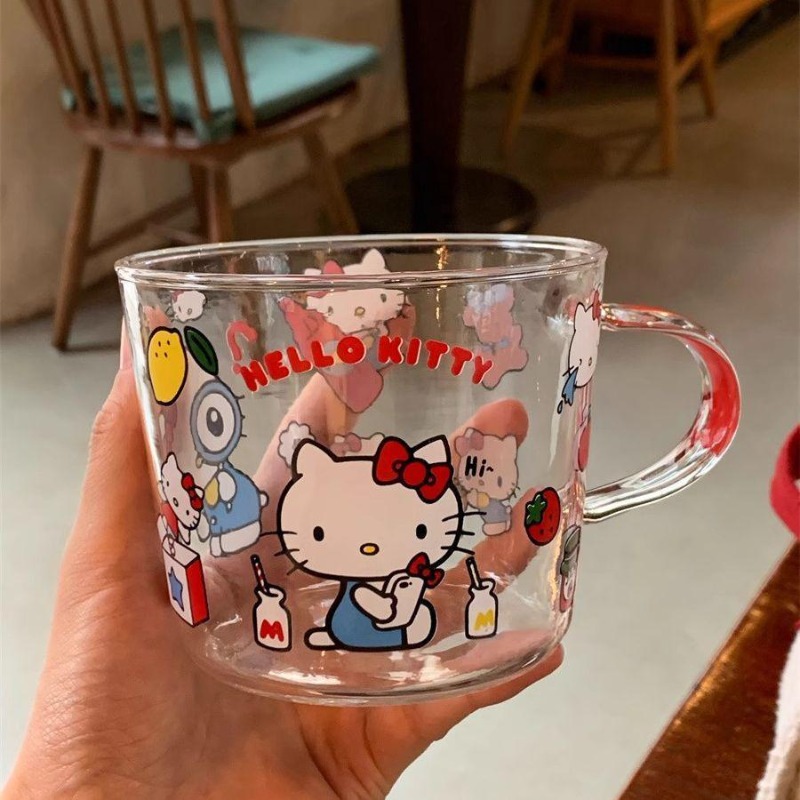 Anime Cosplay Cafe - Hello Kitty Cup Anime Cartoon Printing