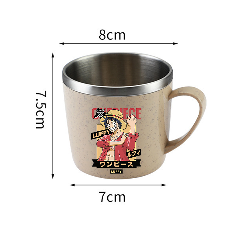 One Piece Water Cup Cartoon An - Anime Cosplay Cafe recension och pris