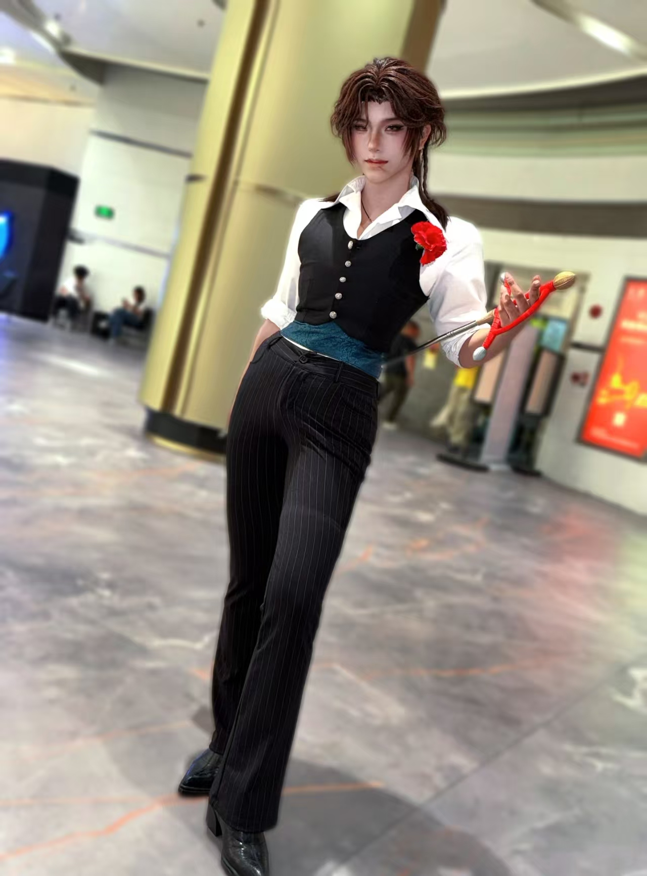 Men's Identity V Hernando Rome - Anime Cosplay Swimsuit recension och pris