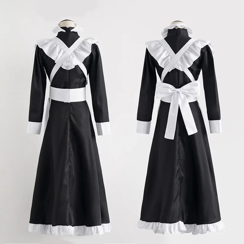 Classic Black White Maid  Brit - Anime Cosplay Cafe recension och pris