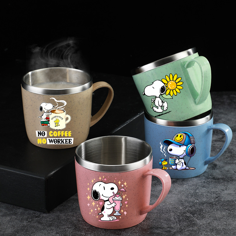 Snoopys 304 Stainless Steel Mo - Anime Cosplay Cafe recension och pris