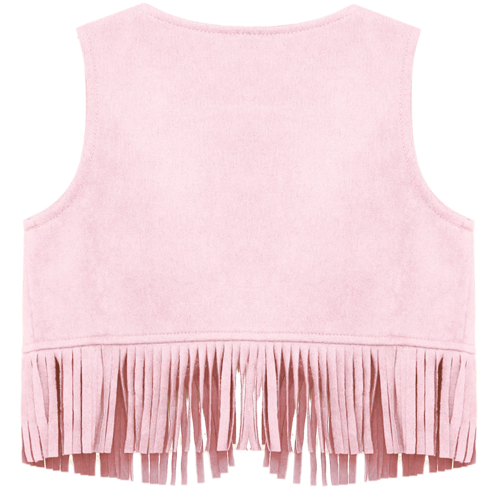 Boys Girls Cowboy Suede Vest O - Anime Cosplay Easy recension och pris