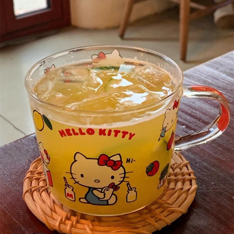 Hello Kitty Cup Anime Cartoon  - Anime Cosplay Cafe recension och pris