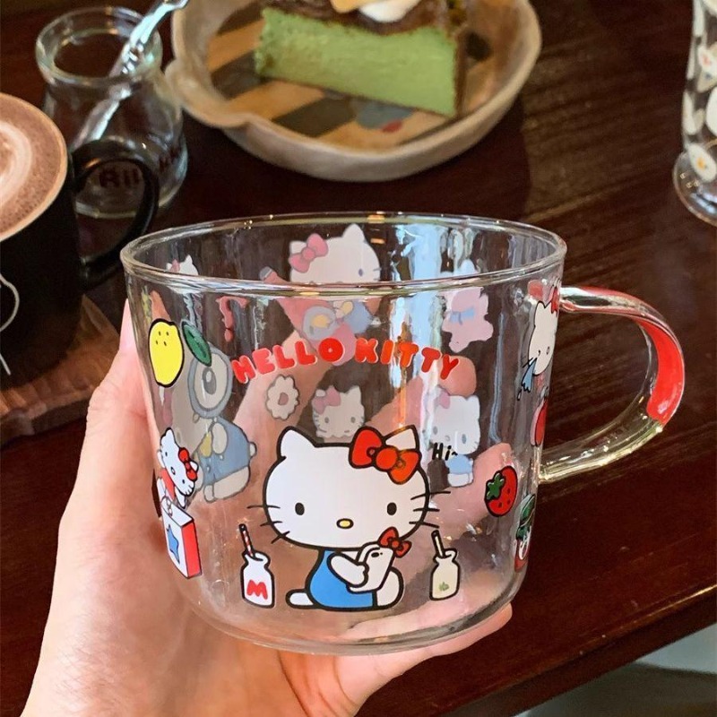 Hello Kitty Cup Anime Cartoon  - Anime Cosplay Cafe recension och pris