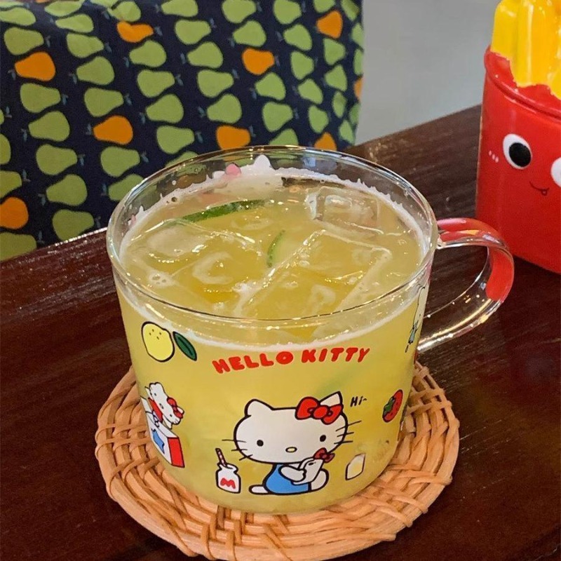 Hello Kitty Cup Anime Cartoon  - Anime Cosplay Cafe recension och pris