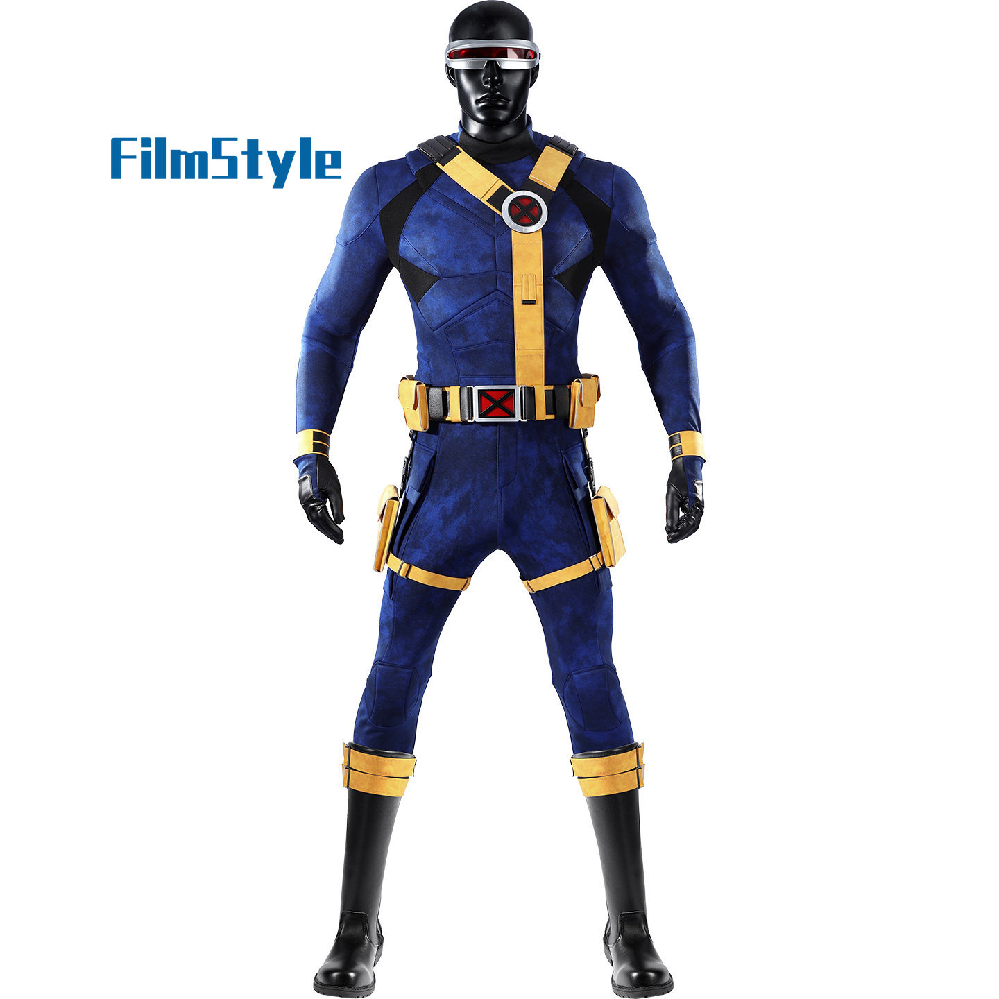 Scott Summers Cyclops Cosplay  - Anime Cosplay Swimsuit recension och pris